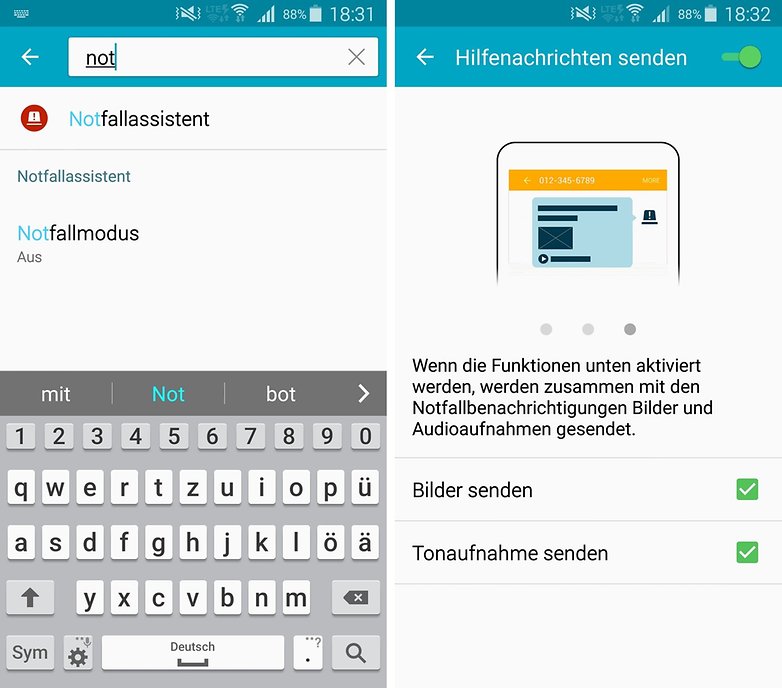 galaxy s5 touchwiz samsung emergency de