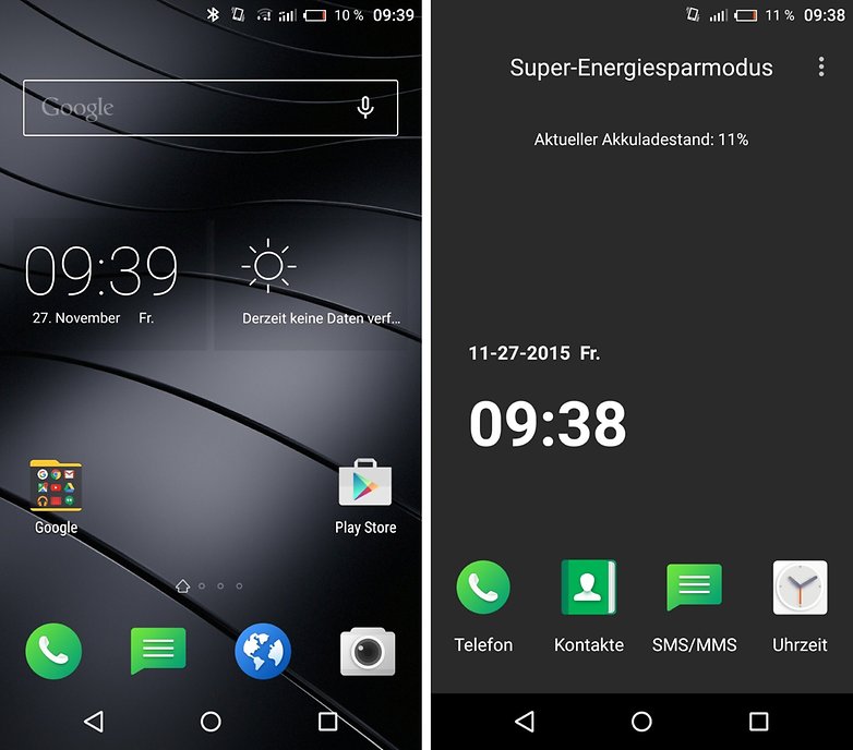 gigaset me energy saving mode