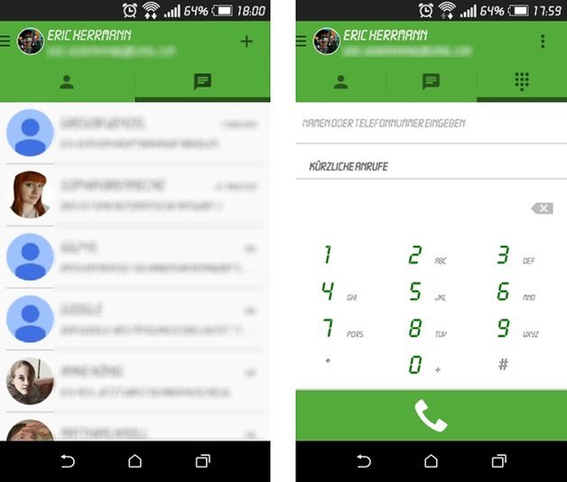 hangouts dialer