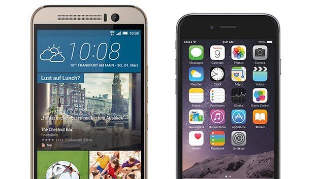 iphone 6 vs htc one m9 teaser