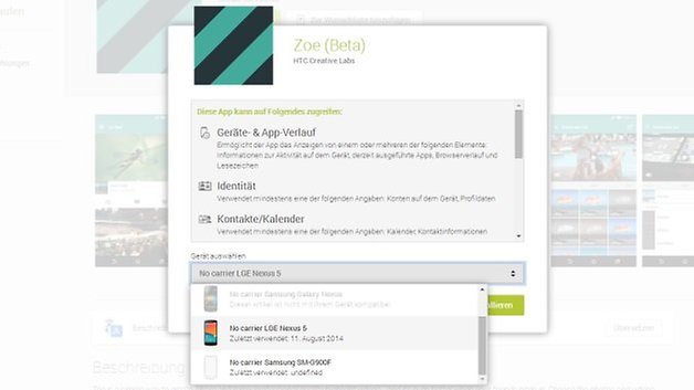 htc zoe beta devices compatibility