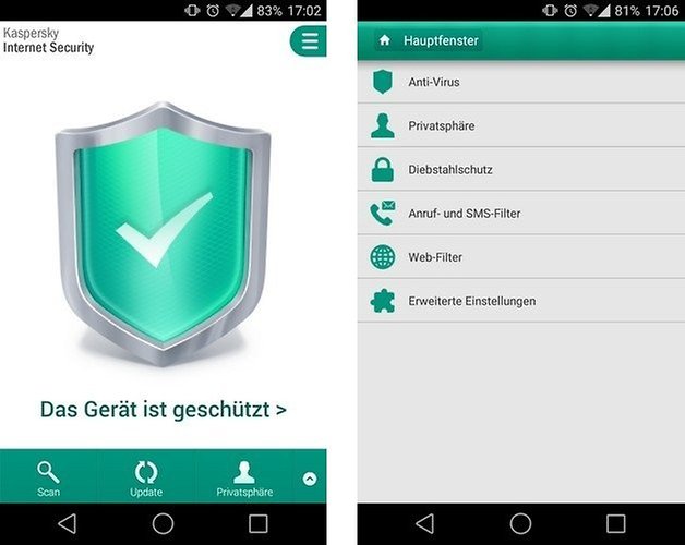kaspersky main page german