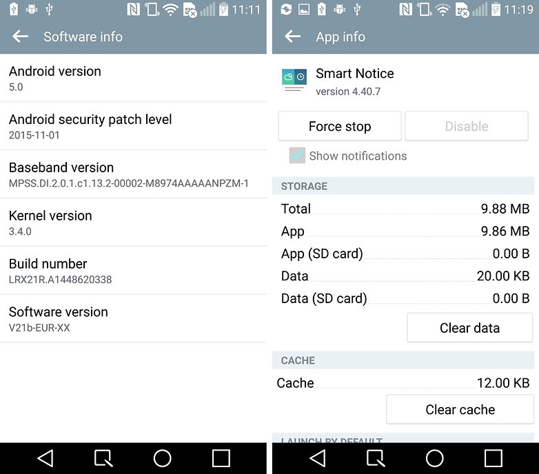 lg g3 smart notice android version