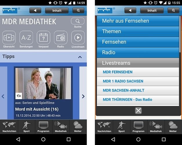 mdr mediathek app