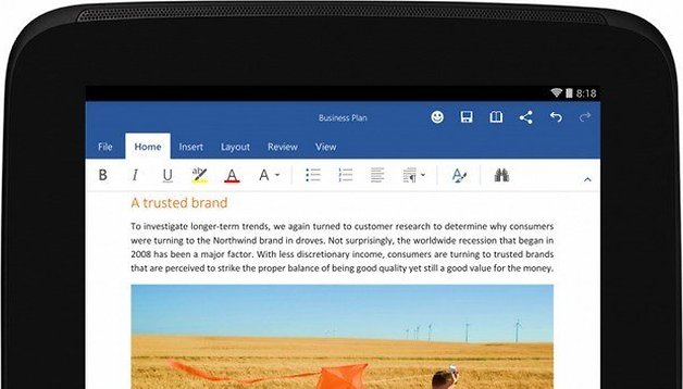 Microsoft Office für Android ist fertig und sieht großartig aus