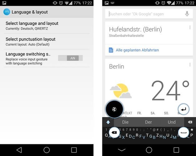 minuum language