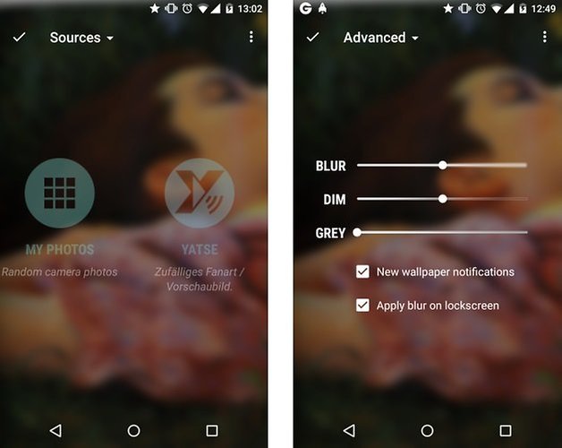 muzei 2 options