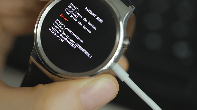 AndroidPIT android wear 2 bootloader