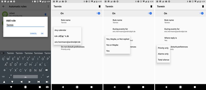 android nougat notifications event