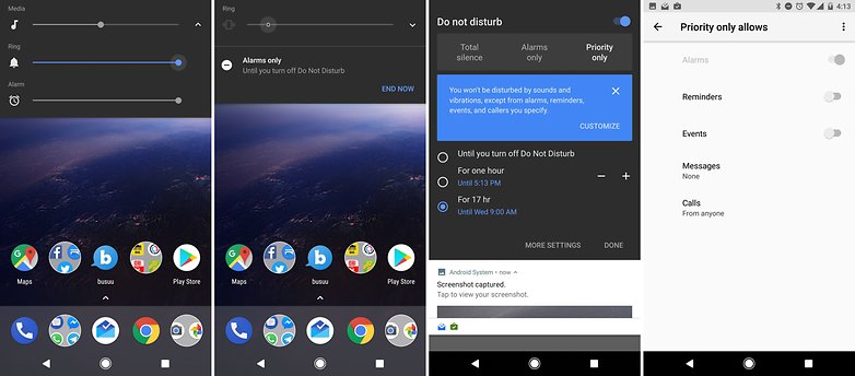 android nougat notifications silent