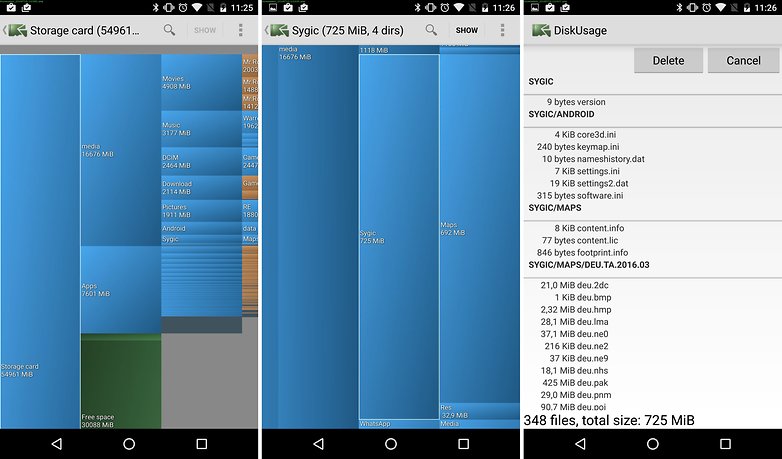 diskusage details