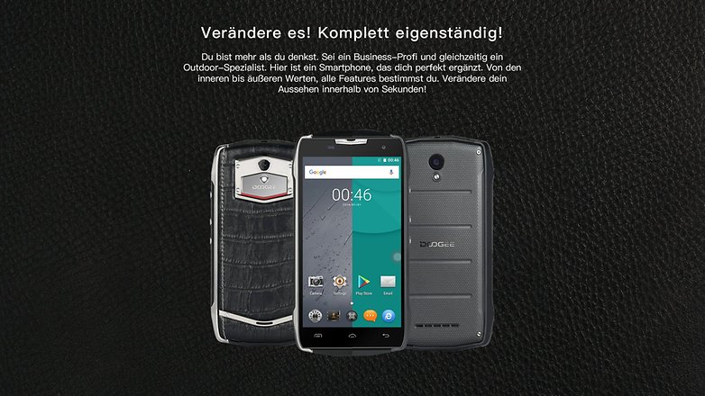doogee t5 de change style