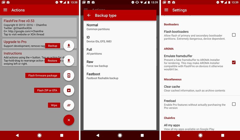 flashfire root app