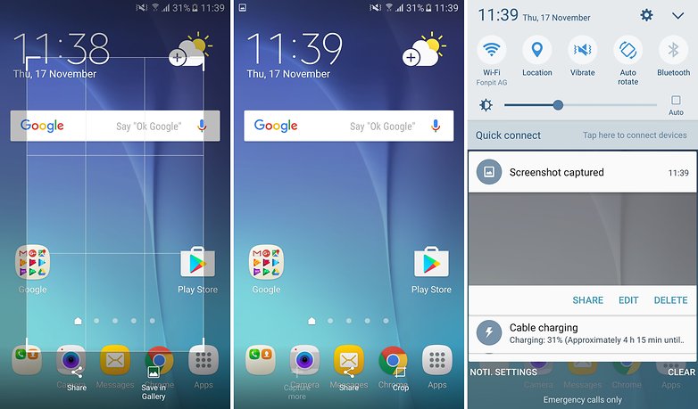 galaxy s6 screenshots