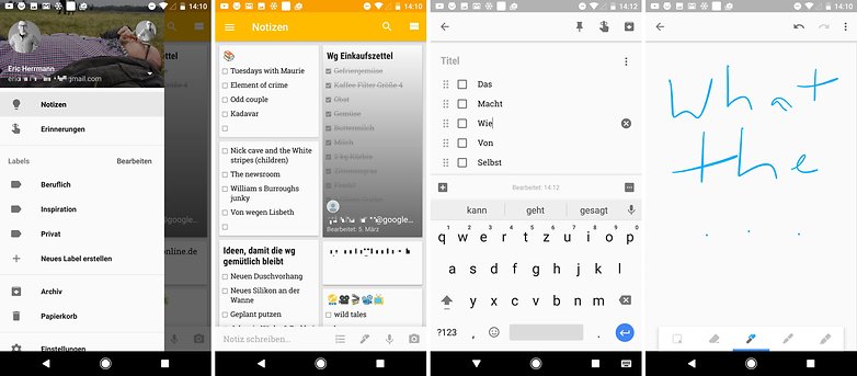 google keep 2016 test de