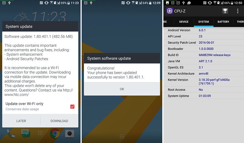 htc 10 update june 2016