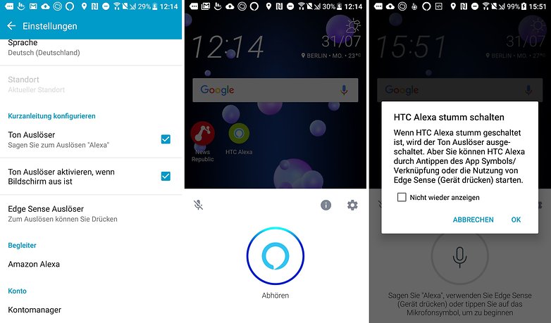 htc alexa 2 de