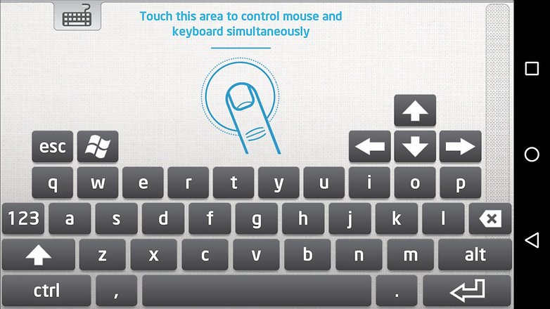 intel remote keyboard input