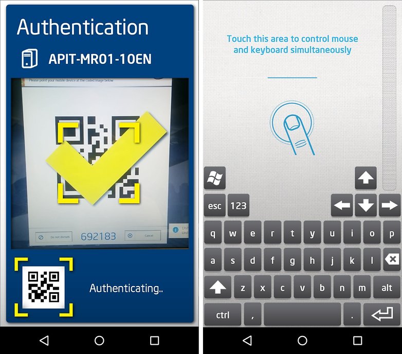 intel remote keyboard qr code