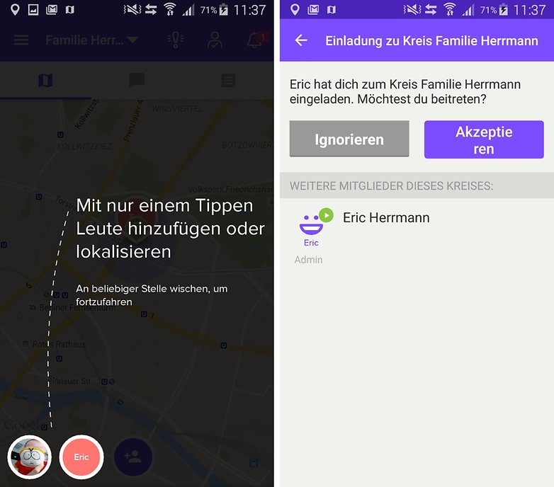 life360 add friends de