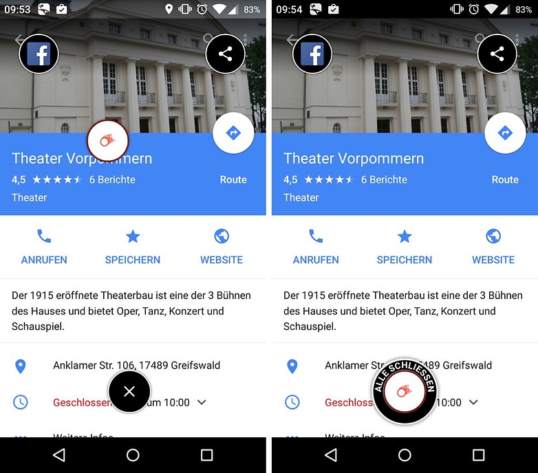 link bubble sharing de