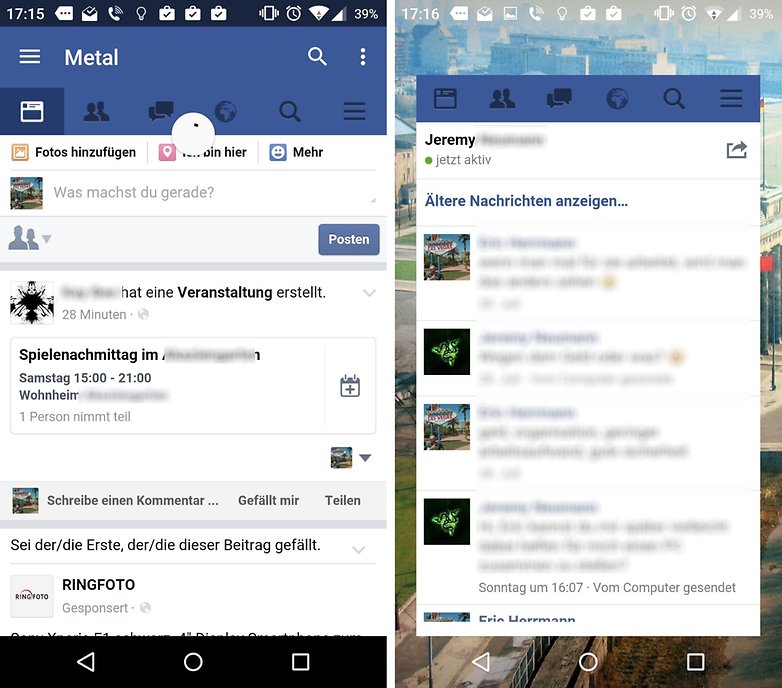 metal facebook alternative de