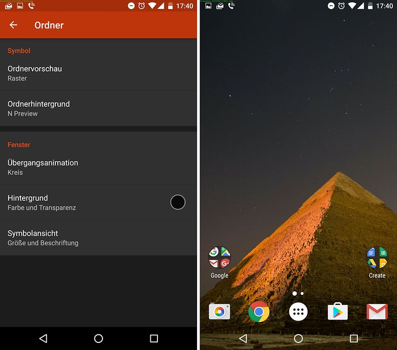 nova launcher n preview de