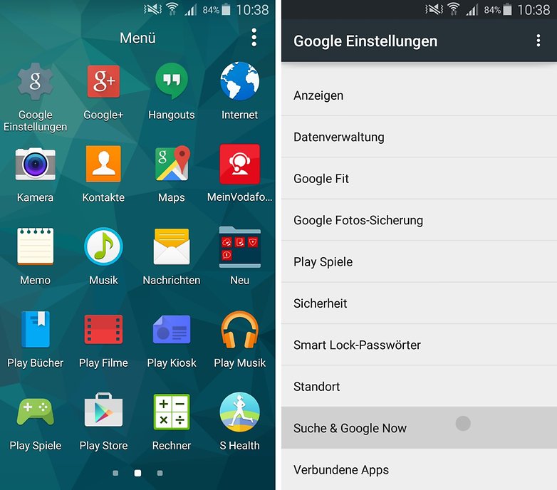 ok google einrichten 1