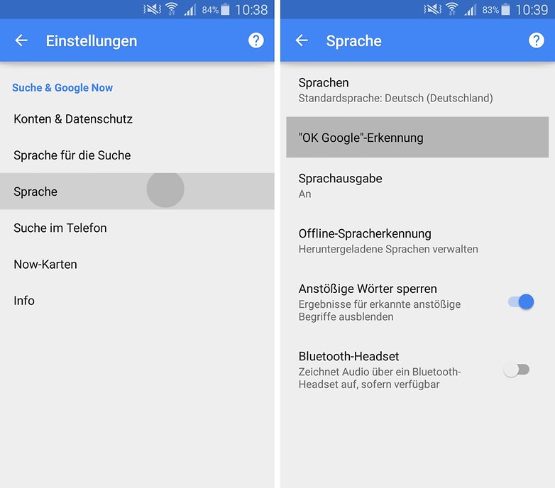 ok google einrichten 2