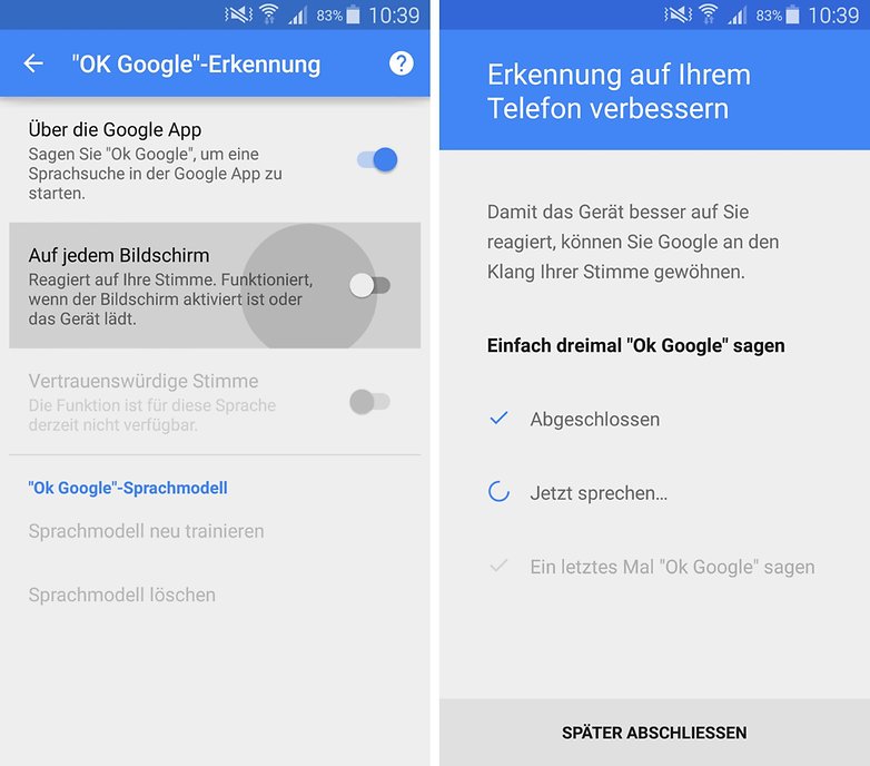 ok google einrichten 3