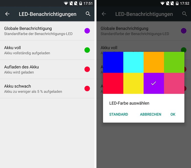 oneplus two led color de