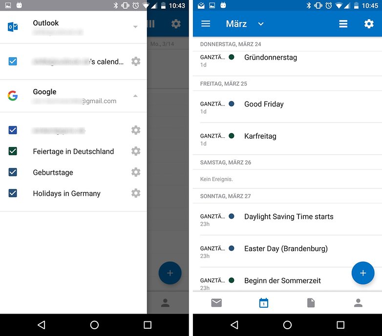 GoogleKalender mit Outlook synchronisieren AndroidPIT