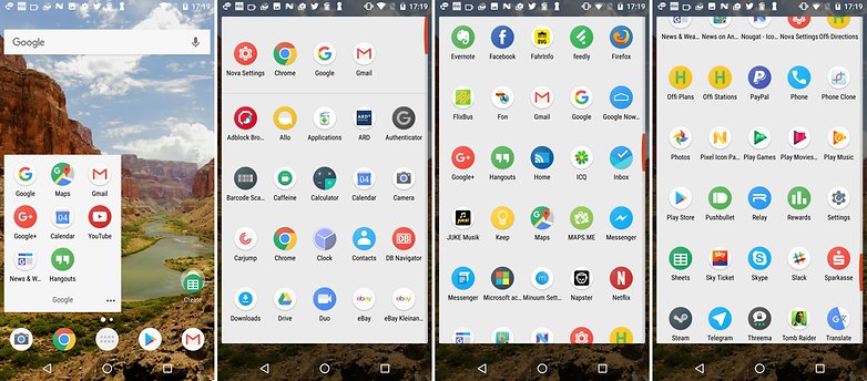 pixel icon pack nougat free