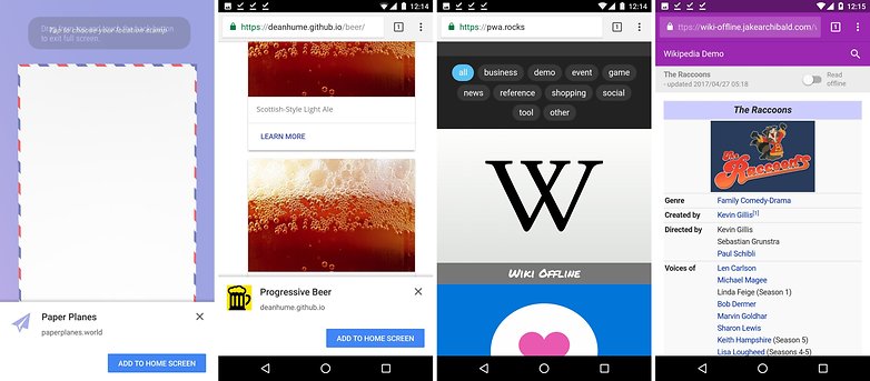 progressive web apps