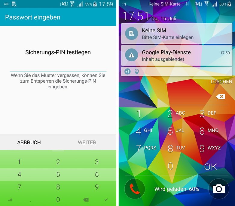 unlock phone forgot pattern extra pin