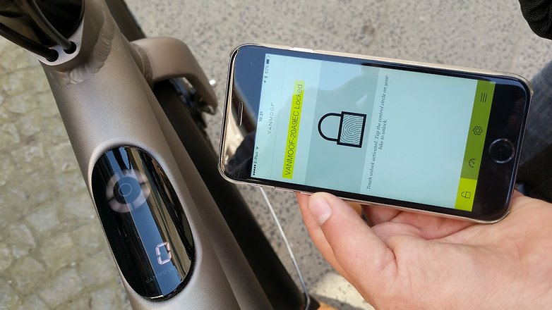 vanmoof electrified s unlock with app