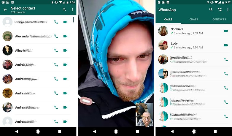 whatsapp video calls