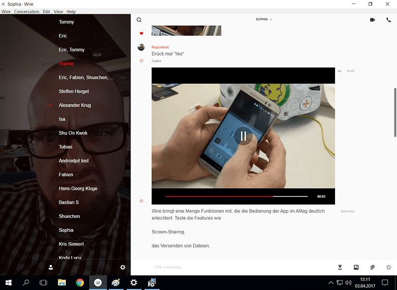 wire embedded media