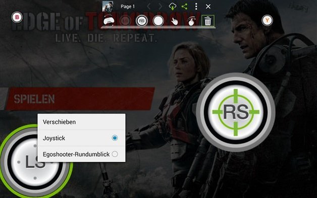 nvidia shield tablet android mapper