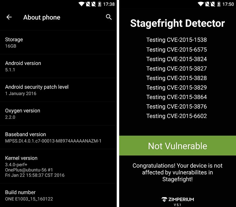 oneplus x oxygen 220 vulnerability