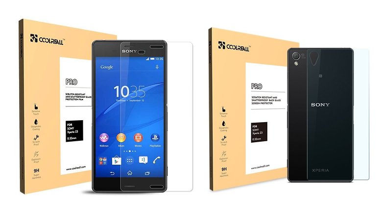 panzerglas hinten xperia z3