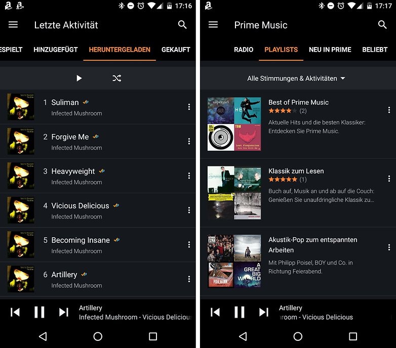 prime music downloaded de