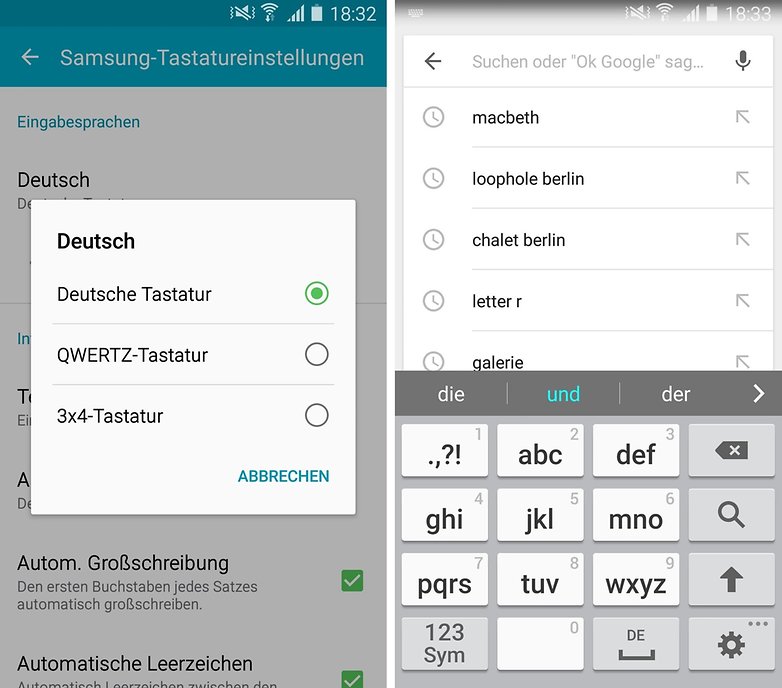 samsung galaxy s4 t9 keyboard