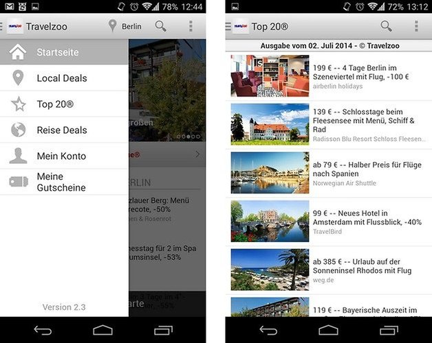 travelzoo start top20