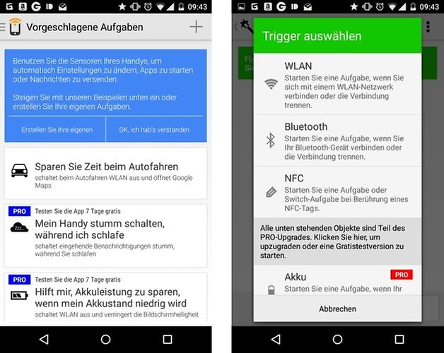 trigger app de