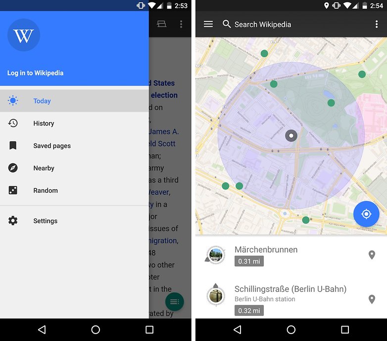 wikipedia beta find sights