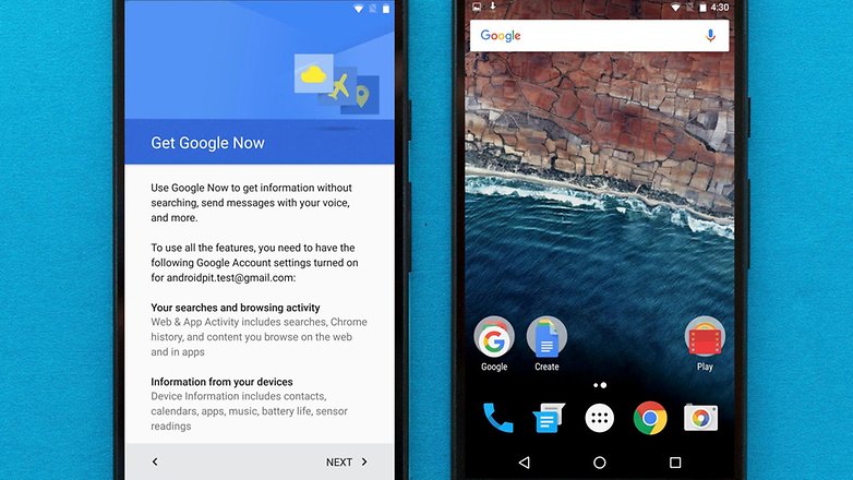 androidpit setup screen 9