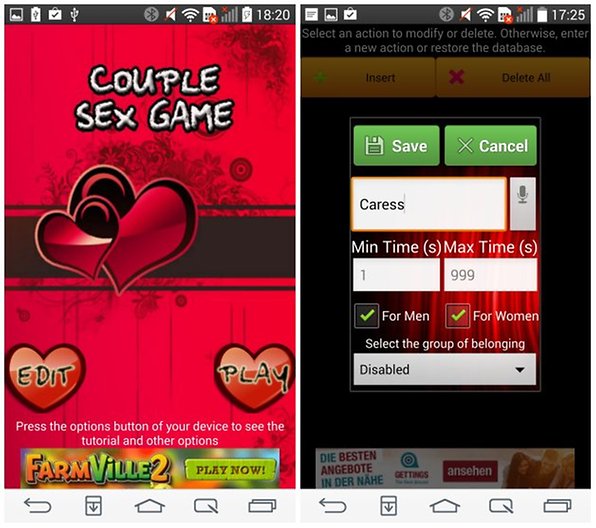 app für sexuelle aktivitäten