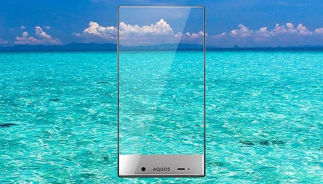 Sharp Aquos Crystal, um telefone quase sem moldura