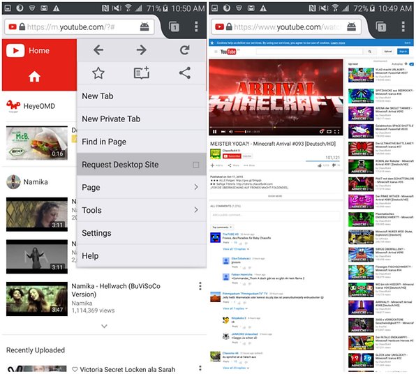 how to play youtube in the background on android